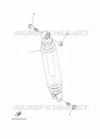 REAR SHOCK ABSORBER for Yamaha DELIGHT 2017