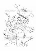 HANDLEBAR & CABLES for Yamaha DELIGHT 2017