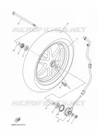 FRONT WHEEL for Yamaha DELIGHT 2017