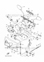 HANDLEBAR & CABLES for Yamaha DELIGHT 2017