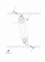 REAR SHOCK ABSORBER for Yamaha DELIGHT 2017