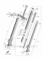 FRONT FORK for Yamaha TMAX SX 2017