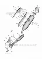 EXHAUST for Yamaha TMAX SX 2017