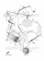 RADIATOR / HOSES for Yamaha TMAX SX 2017