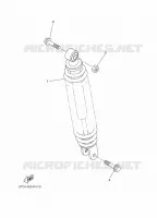 REAR SHOCK ABSORBER for Yamaha DELIGHT 2017