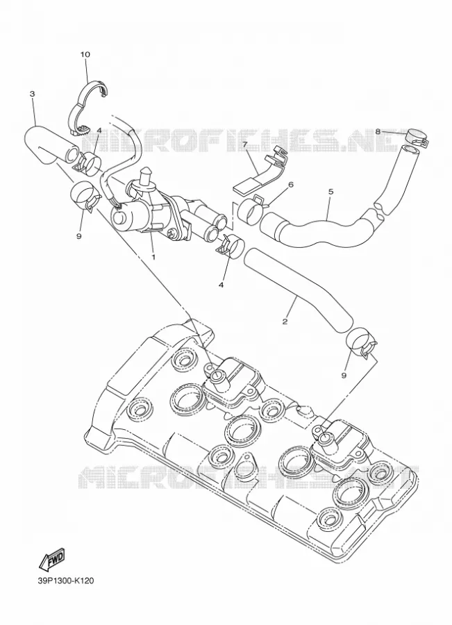 AIR INDUCTION SYSTEM AIS Yamaha MOTO 800 2014 FZ8  FZ8-N