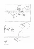 FRONT MASTER CYLINDER for Yamaha AEROX 2016