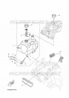 FUEL TANK for Yamaha AEROX 2016