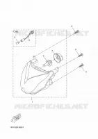 HEADLIGHT for Yamaha AEROX 2016