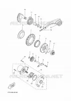 KICK STARTER for Yamaha AEROX 2016