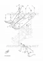 STAND / FOOTREST for Yamaha AEROX 2016