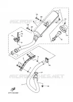 EXHAUST for Yamaha RAPTOR 2010