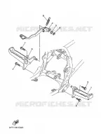 STAND / FOOTREST for Yamaha RAPTOR 2010