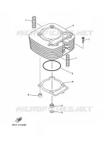 CYLINDER for Yamaha GRIZZLY 4WD 2010