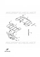 FENDER for Yamaha GRIZZLY 4WD 2010