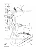 HANDLEBAR & CABLES for Yamaha GRIZZLY 4WD 2010