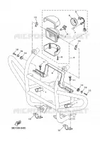 HEADLIGHT 2 for Yamaha GRIZZLY 4WD 2010
