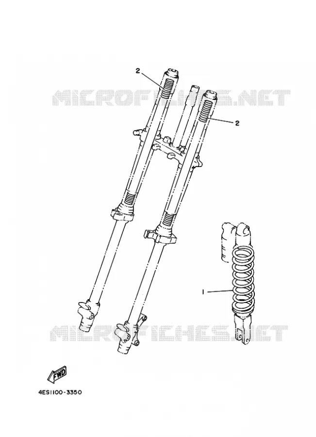 ALTERNATIVE CHASSIS  Yamaha MOTO 85 2018 YZ  YZ85LW