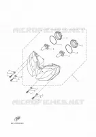 HEADLIGHT for Yamaha TRACER 35KW 2018