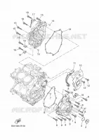 COVER   ENGINE 1 for Yamaha XSR 2018