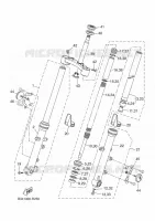 FRONT FORK for Yamaha XSR 2018