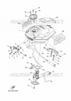 FUEL TANK for Yamaha XSR 2018