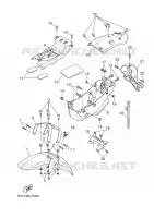 FENDER for Yamaha XSR 35KW 2018