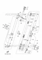 FRONT FORK for Yamaha XSR 35KW 2018