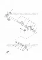 GEAR SHIFT SHAFT / LEVER for Yamaha XSR 35KW 2018
