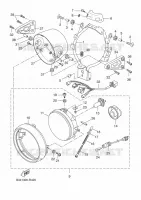 HEADLIGHT for Yamaha XSR 35KW 2018