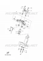 STEERING for Yamaha XSR 35KW 2018