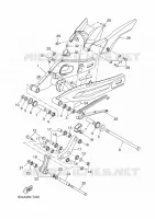 SWINGARM for Yamaha XSR 35KW 2018
