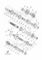 TRANSMISSION for Yamaha XSR 35KW 2018