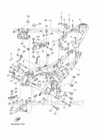 FRAME for Yamaha XSR 35KW 2018