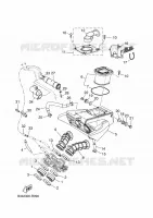 INTAKE for Yamaha XSR 35KW 2018