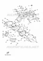 SIDE COVER for Yamaha XSR 35KW 2018