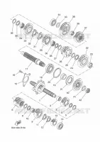 TRANSMISSION for Yamaha XSR 35KW 2018