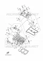CYLINDER HEAD  for Yamaha MT 2018