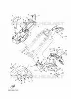 FENDER for Yamaha MT 2018
