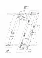 FRONT FORK for Yamaha MT 2018