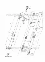FRONT FORK for Yamaha MT 2018