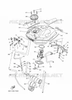 FUEL TANK for Yamaha MT 2018