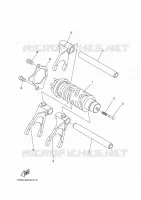 GEAR SHIFT SELECTOR DRUM / FORKS for Yamaha MT 2018