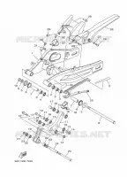 SWINGARM for Yamaha MT 2018