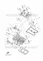 CYLINDER HEAD  for Yamaha MT 2018