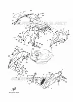 FUEL TANK 2 for Yamaha MT 2018