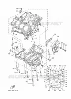 CRANKCASE for Yamaha TRACER 2018