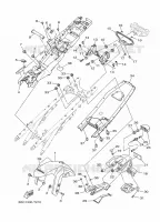 FENDER for Yamaha TRACER 2018