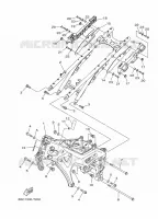 FRAME for Yamaha TRACER 2018