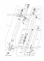 FRONT FORK for Yamaha TRACER 2018